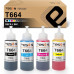 Epson 664 Compatible Refill Ink Bottle 4 Pack